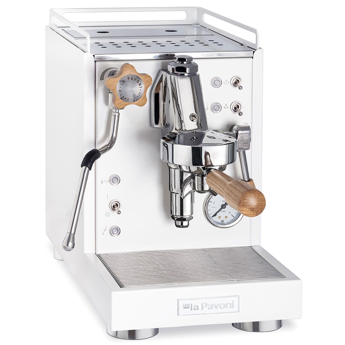 Cellini Mini espressomaskin, hvit