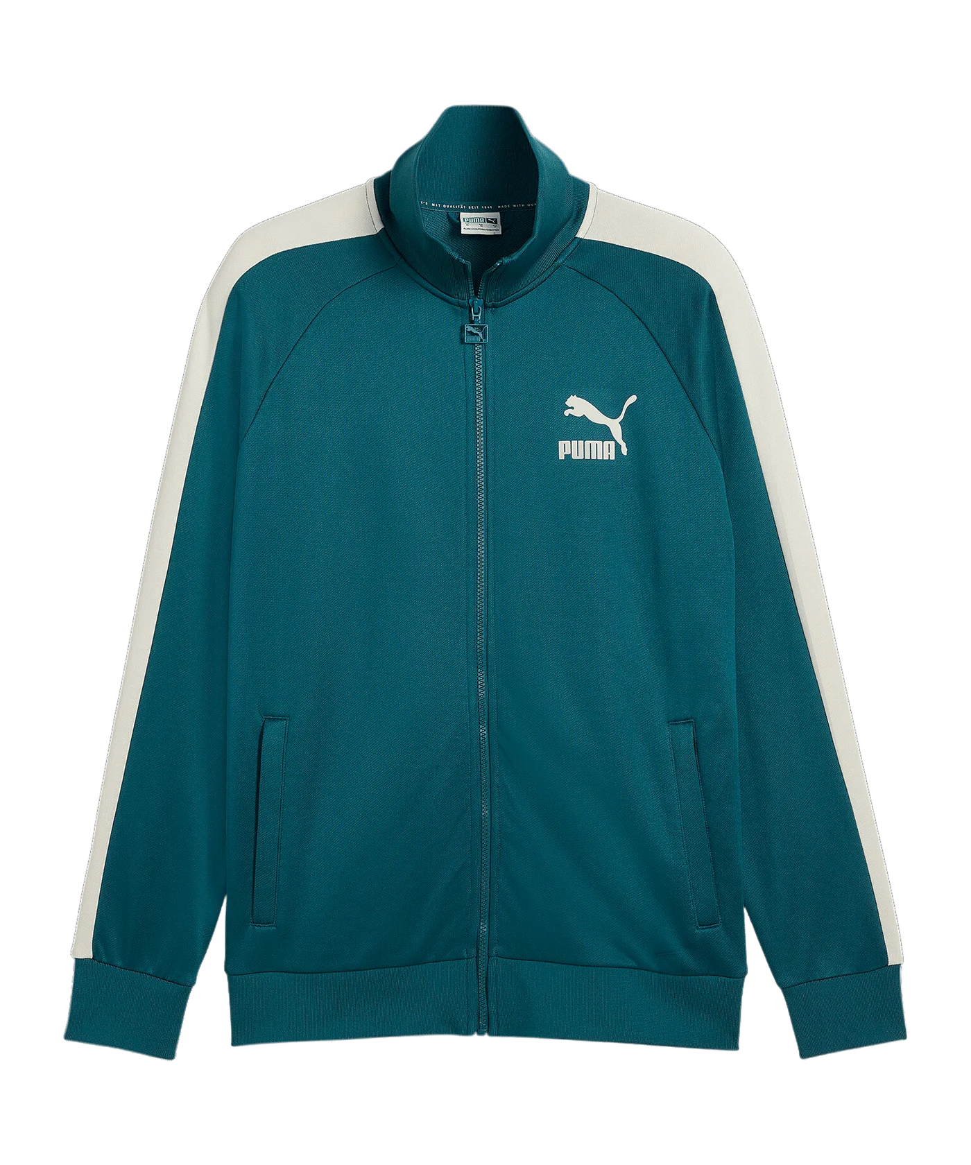 PUMA T7 Iconic Jacke Grün F22