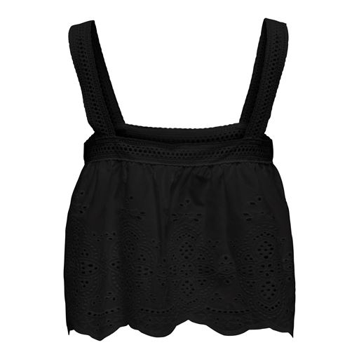 ONLY Maggi Strap Top, Black, S