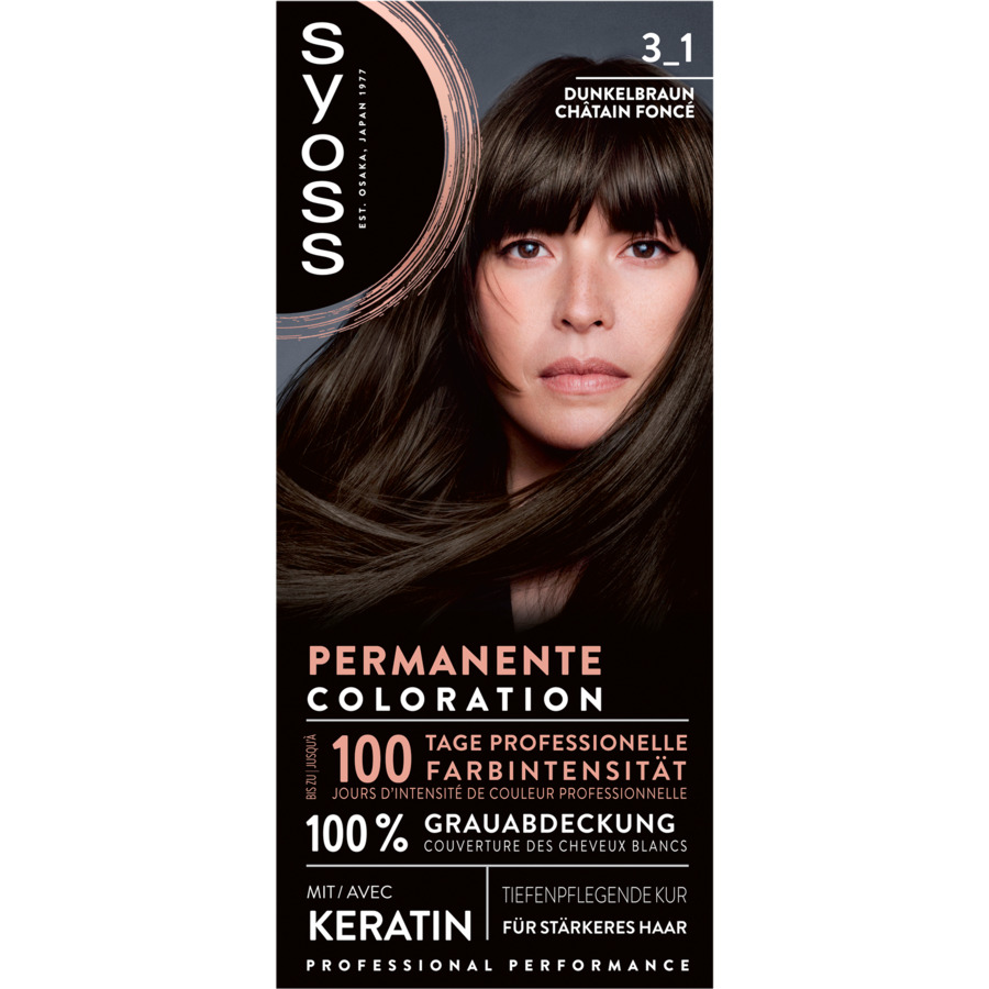 Syoss Coloration Schwarz 1-1