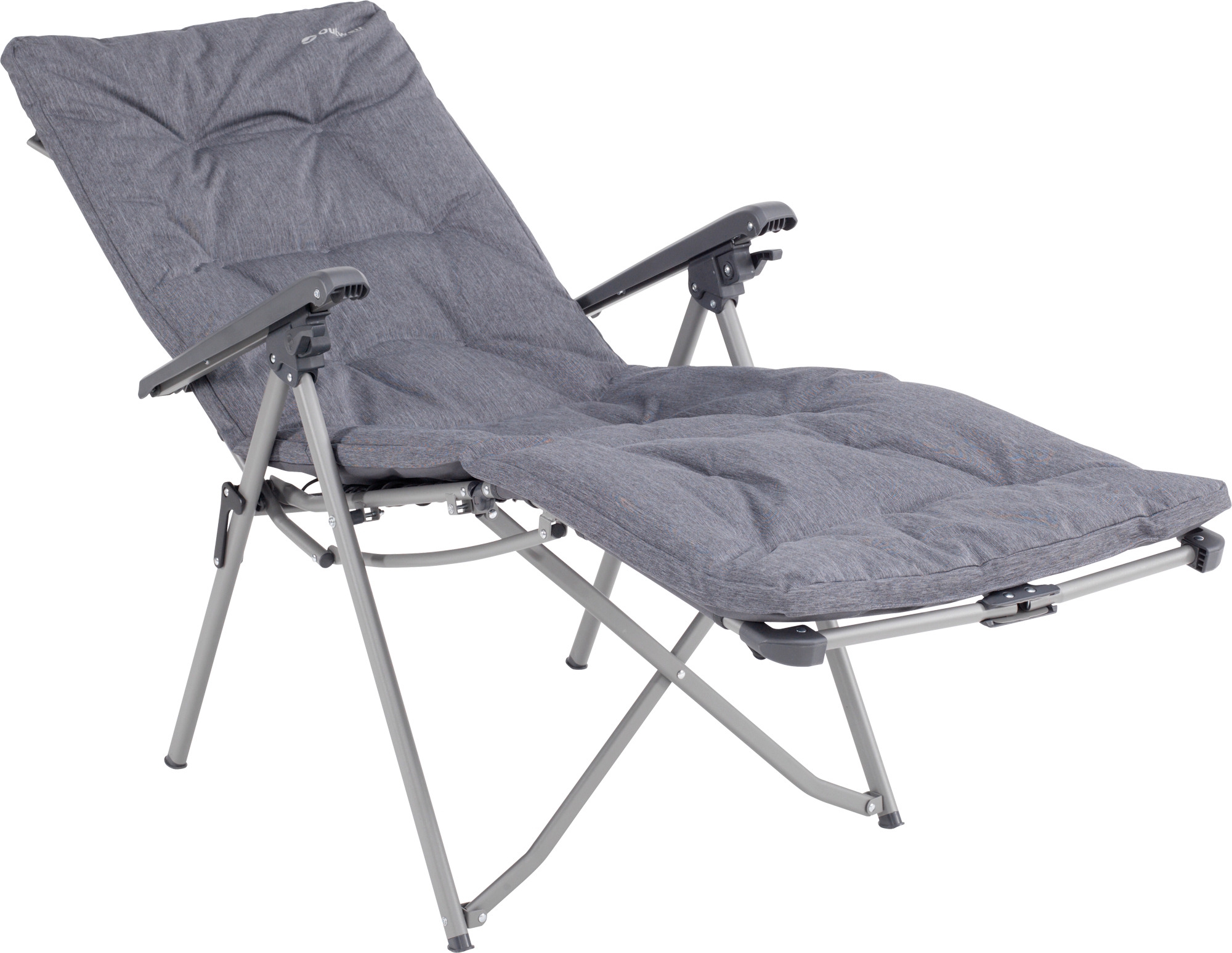 Outwell Torch Lake Liegestuhl klappbar/faltbar Grau
