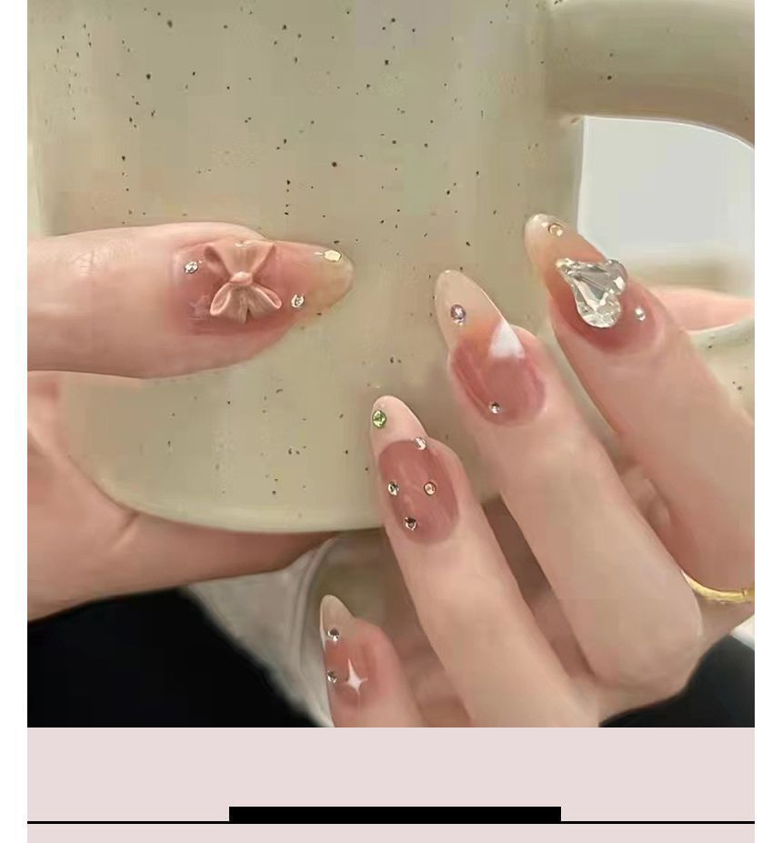 Cutip Nails - Bow Press-On Nagels