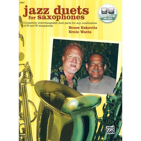 Alfred Music Publishing Jazz Duets for Saxophon