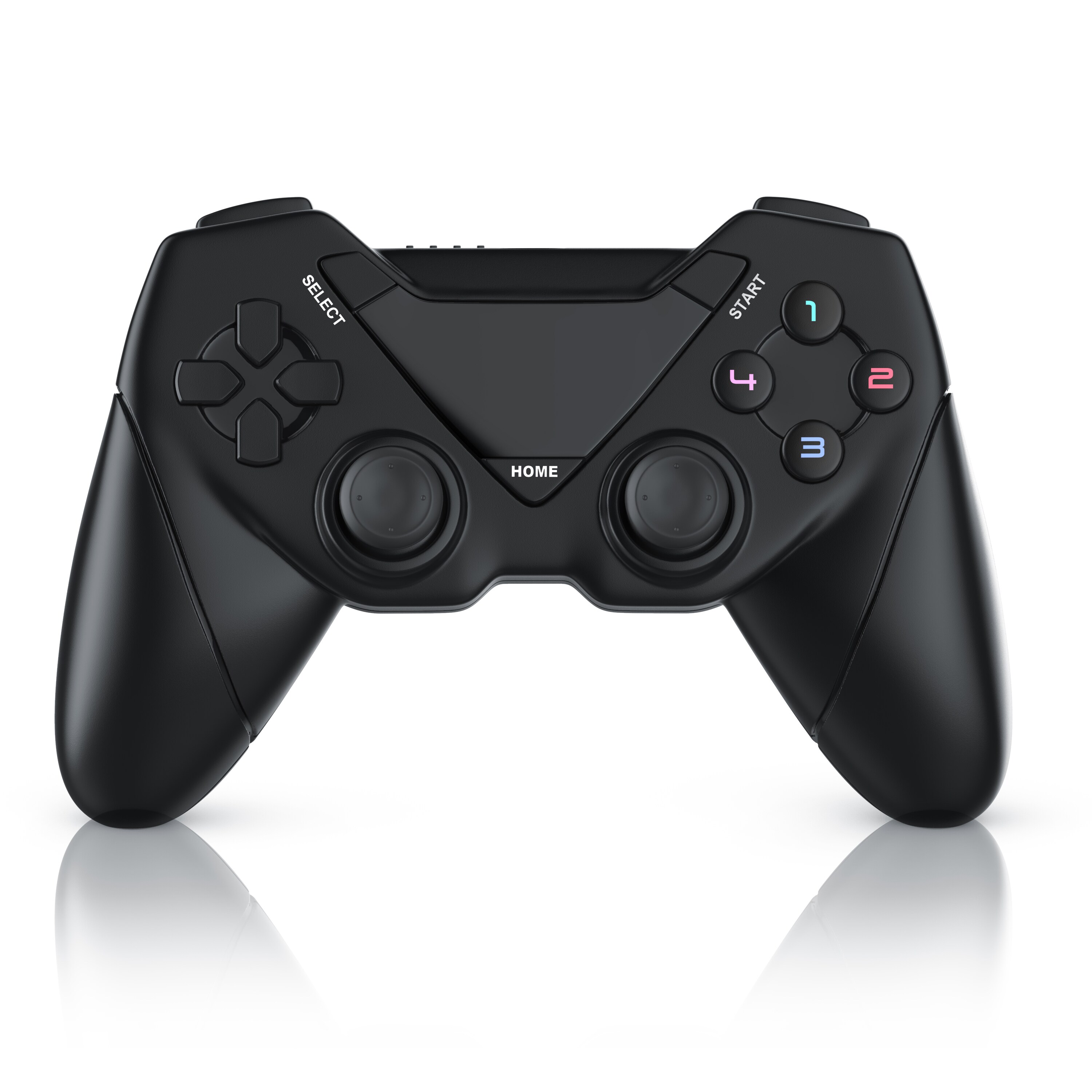 CSL 2x Wireless Gamepad Controller für Android / PC / PS3 Dual Vibration / X-Input / OTG Adapter