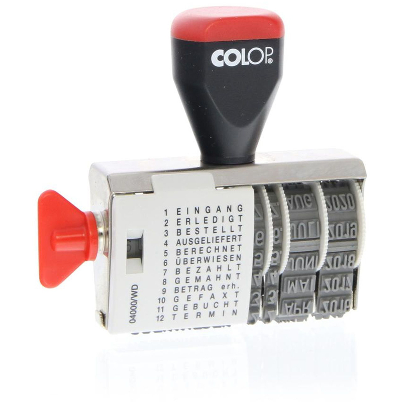 Colop 04000/WD Datumstempel mit Text