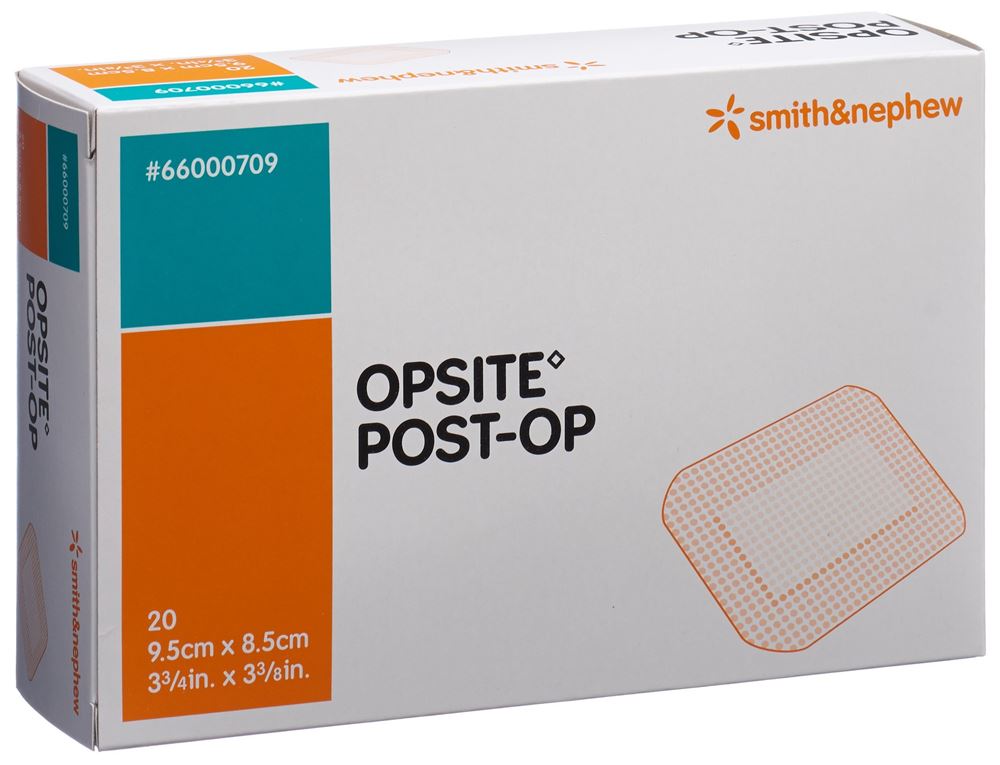OPSITE Folienverband 9.5x8.5cm steril Btl 1 Stk