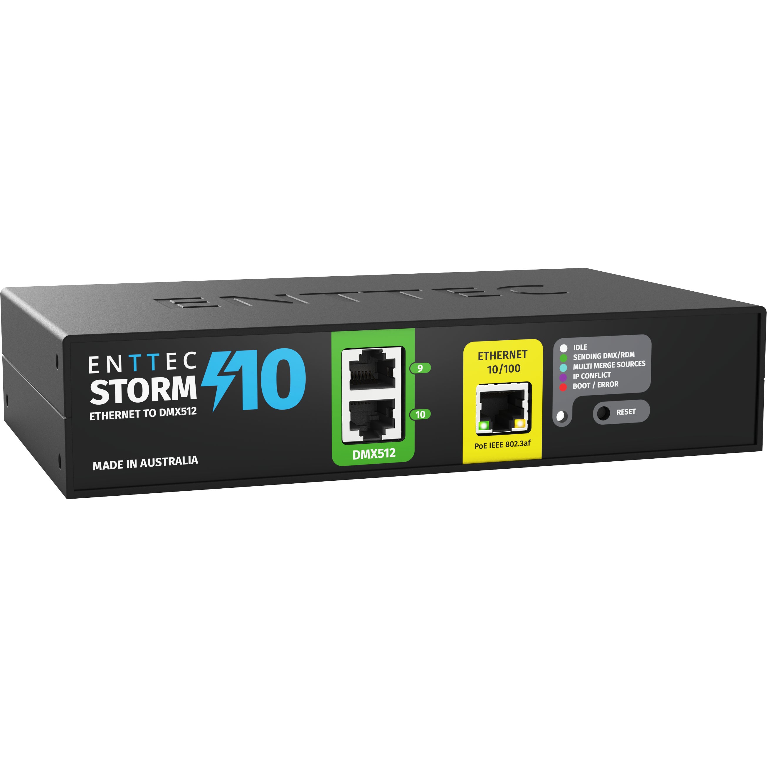 Enttec Storm 10 ethernet naar DMX converter