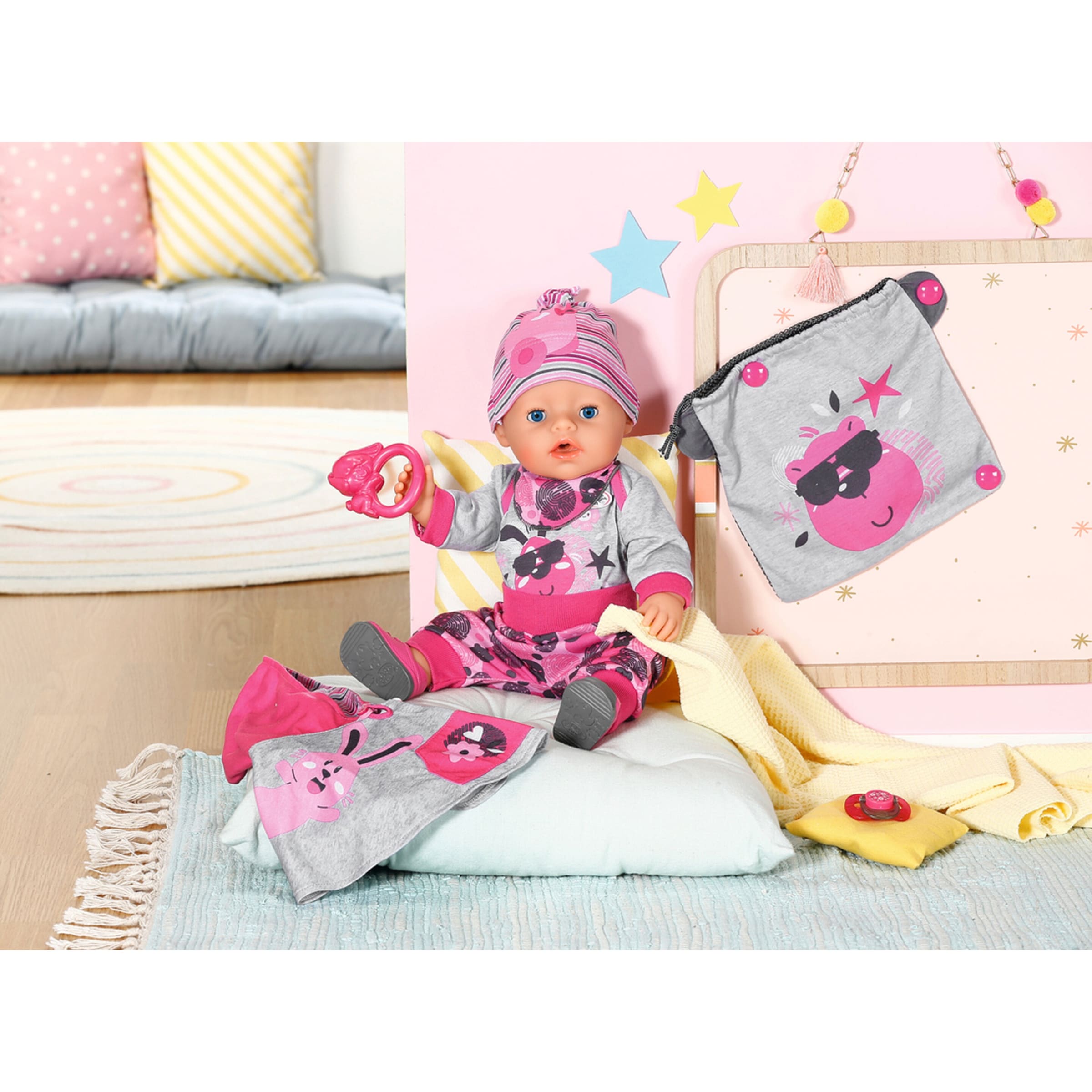Zapf Creation - BABY BORN Puppen Outfit Erstausstattung 43cm
