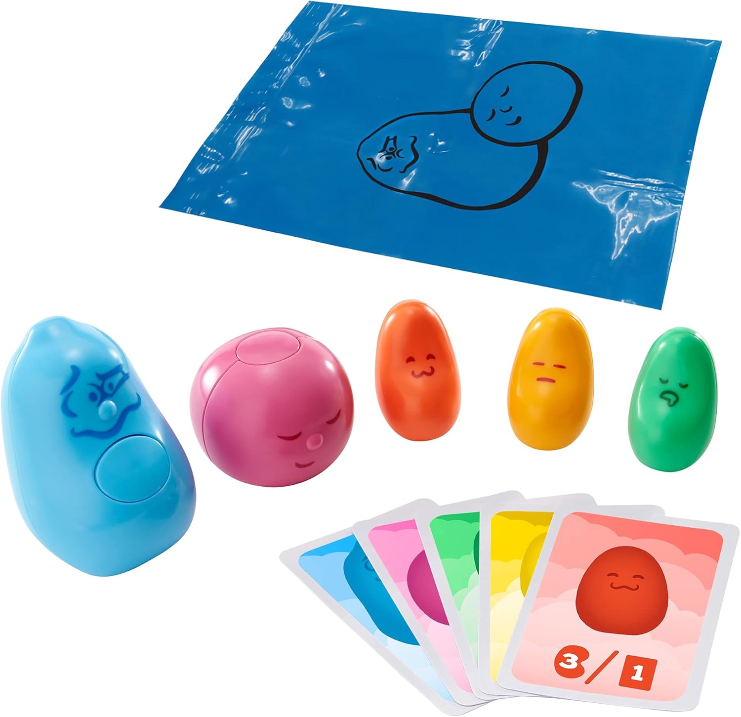 Mattel GYJ80 - Versteckspiel - Mister Pups Kinderspiel Gesellschaftsspiel