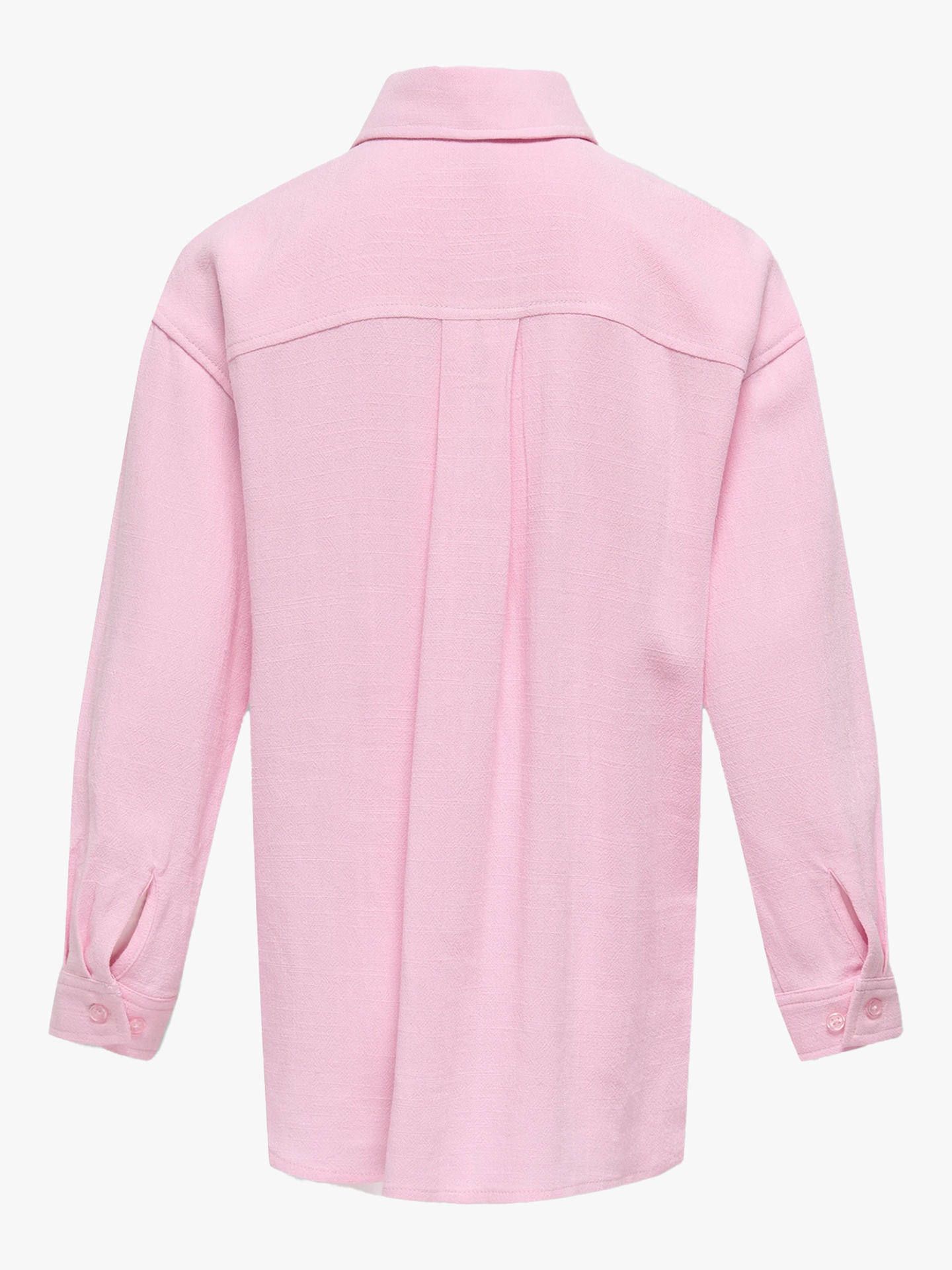 Siesta Long Sleeve Linen Blend Oversized Shirt