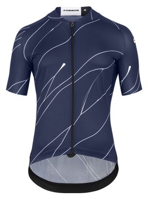 Maillot Manches Courtes Assos Mille GT C2 Evo UltraBlood Bleu