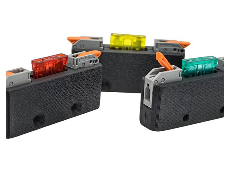 Pekaway Fusy Micro zekeringblok met WAGO klemmen