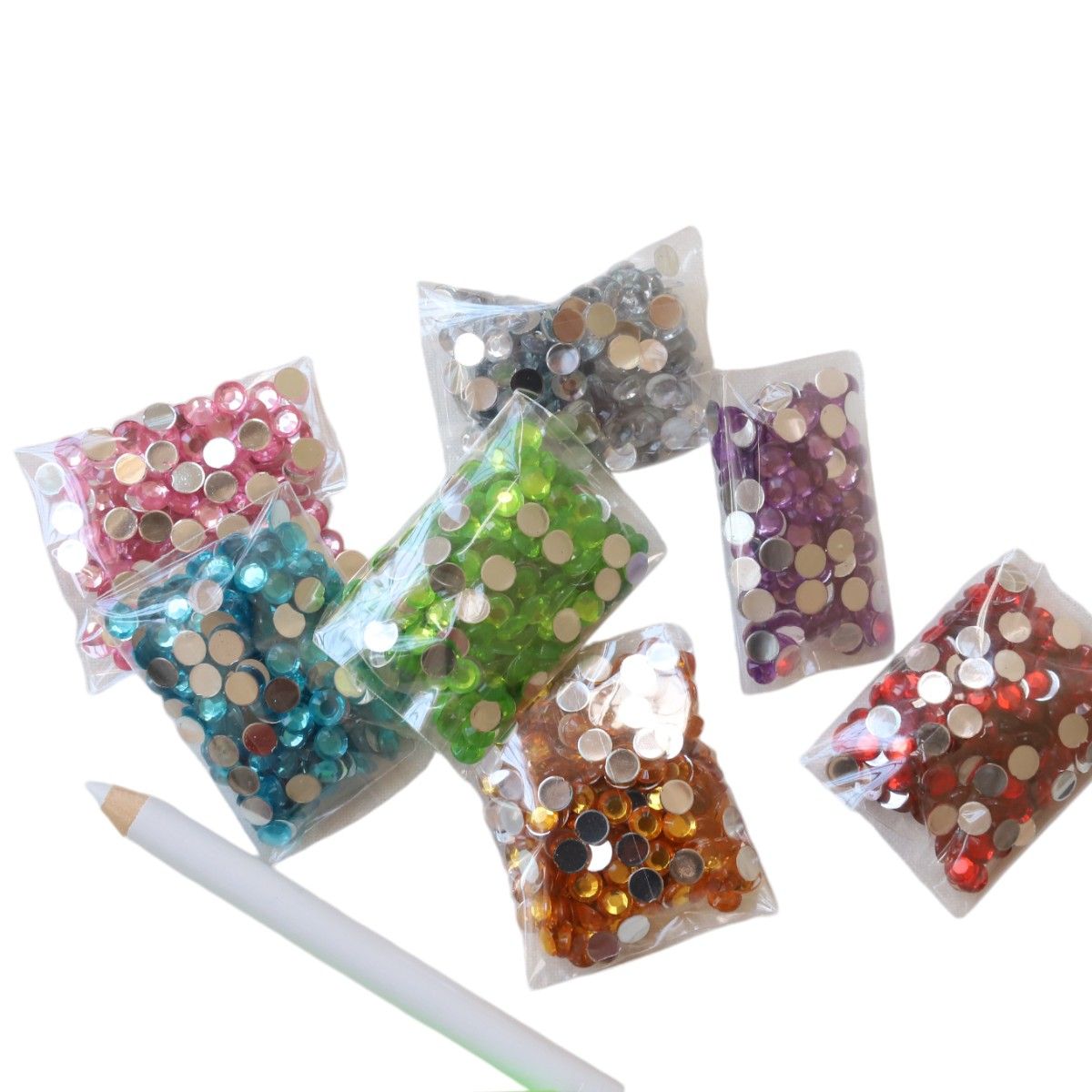 Kit diamants et stickers à customiser Mercredi et Patati