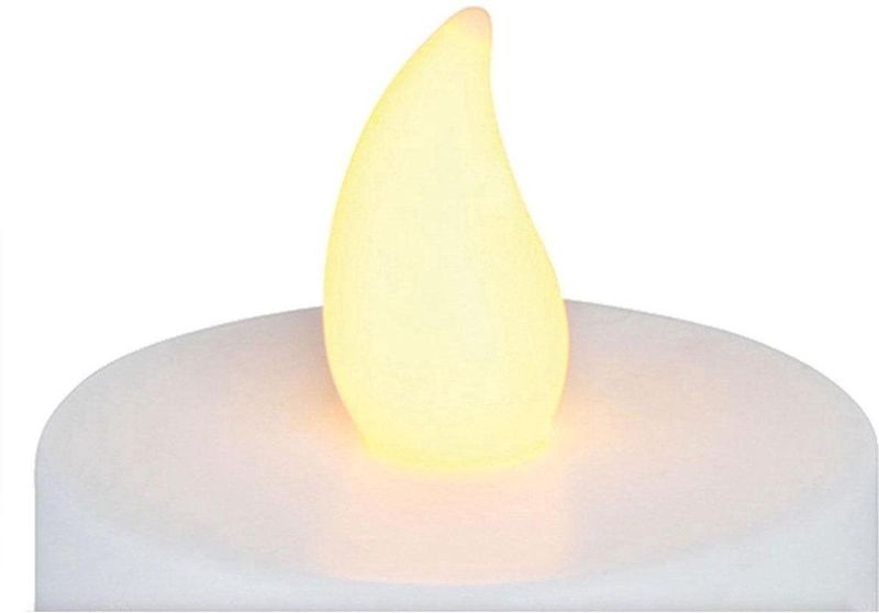 Ambiance light - LED Waxinelichtjes - Wit - Kunststof - 24 Stuks