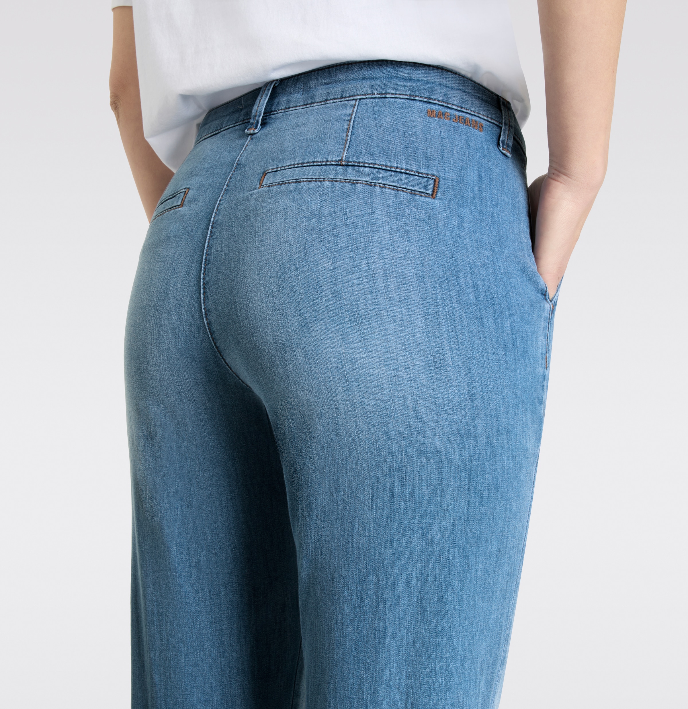 MAC Slim-fit-Jeans »CHINO turn up« im Five-Pocket Style