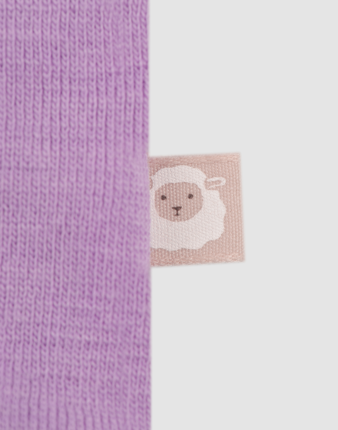 Shirt van merinowol voor baby's in Marineblauw