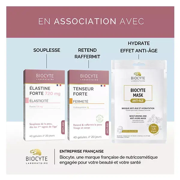 Biocyte Hyaluronic Max Acide Hyaluronique Anti-Âge Repulpant Poudre 500mg