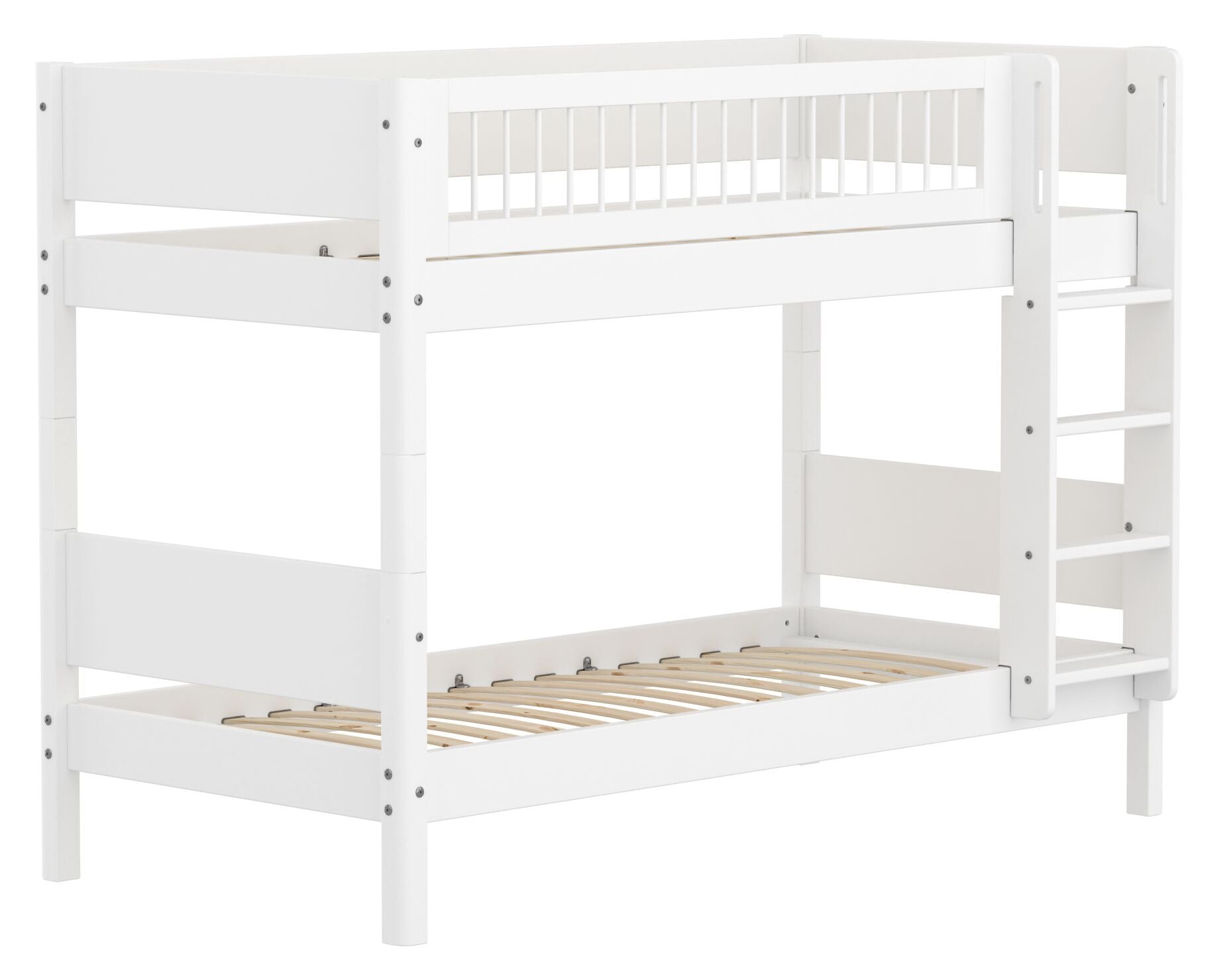 Flexa WHITE Etagenbett - Weiss / B: 109.0 cm x T: 210.0 cm x H: 154.0 cm