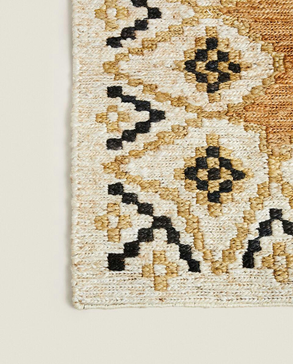 TAPETE COM DESIGN GEOMÉTRICO