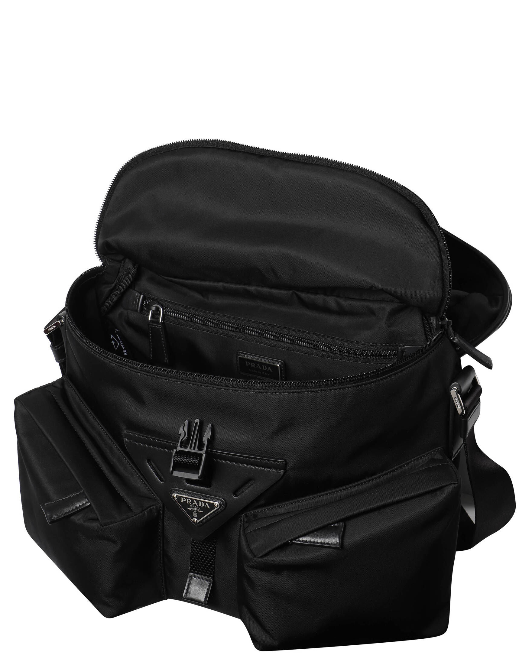 Prada| Herren Schultertasche aus Re-Nylon