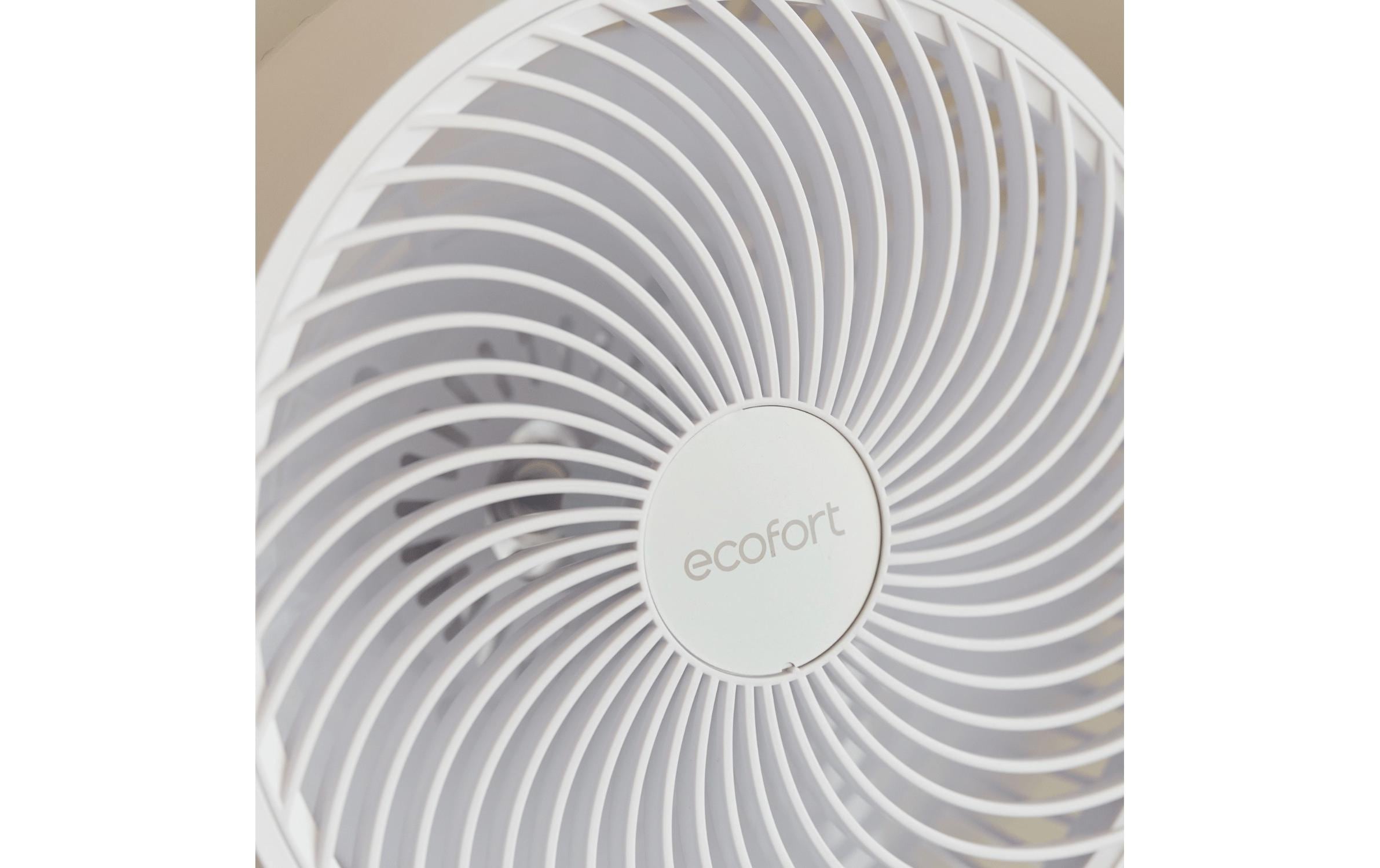 Tischventilator ecoQ SilentAir Tavo WeissEleganter Tischventilator