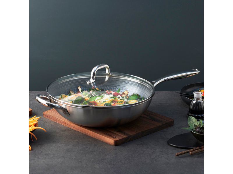 Kisag Wok Pfanne Kyoto Ø32 H 9.0 cm, 5.5 L Der perfekte Allrounder