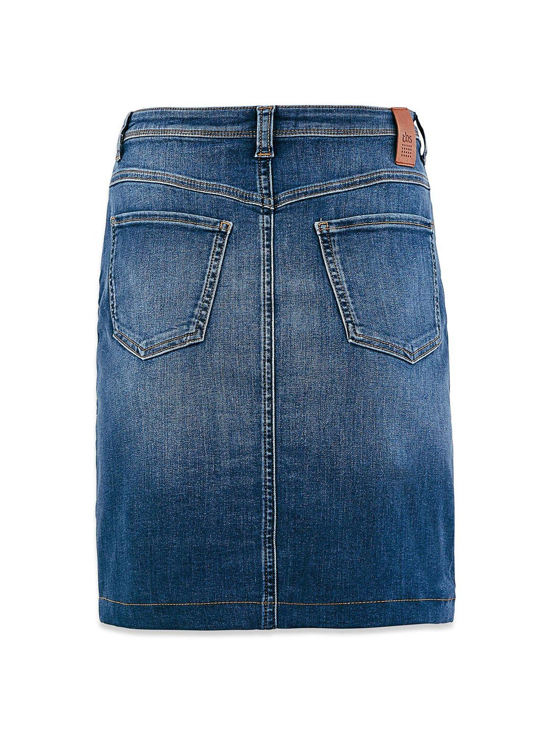 Jupe Femme Matière Eco Conçue Bleu jean