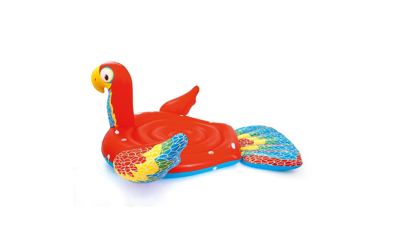 Schwimmtiere Giant Parrot 500 x 327 cm<br>Badeinsel für 6 Personen