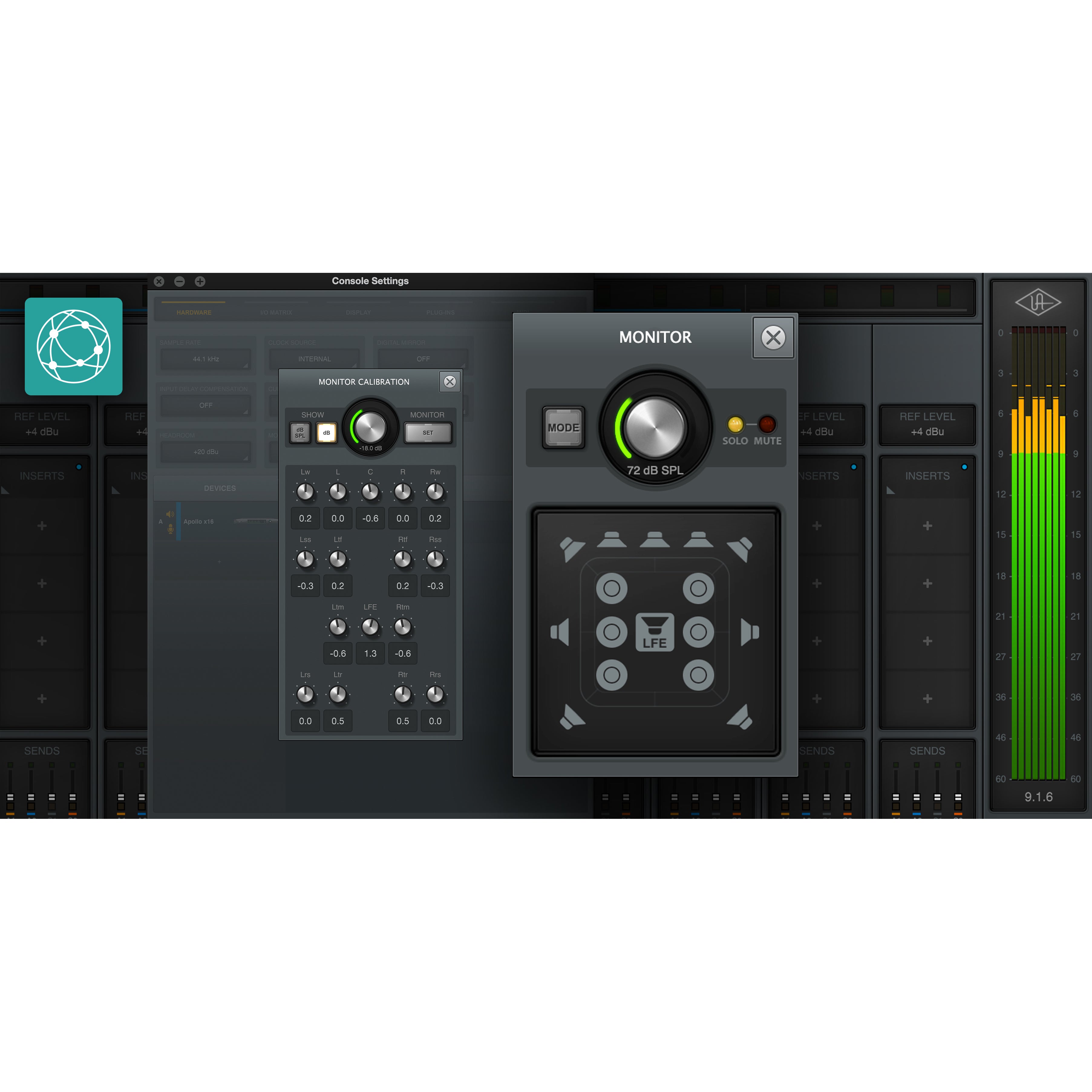 Universal Audio Apollo x16 Heritage Edition Thunderbolt 3 audio interface
