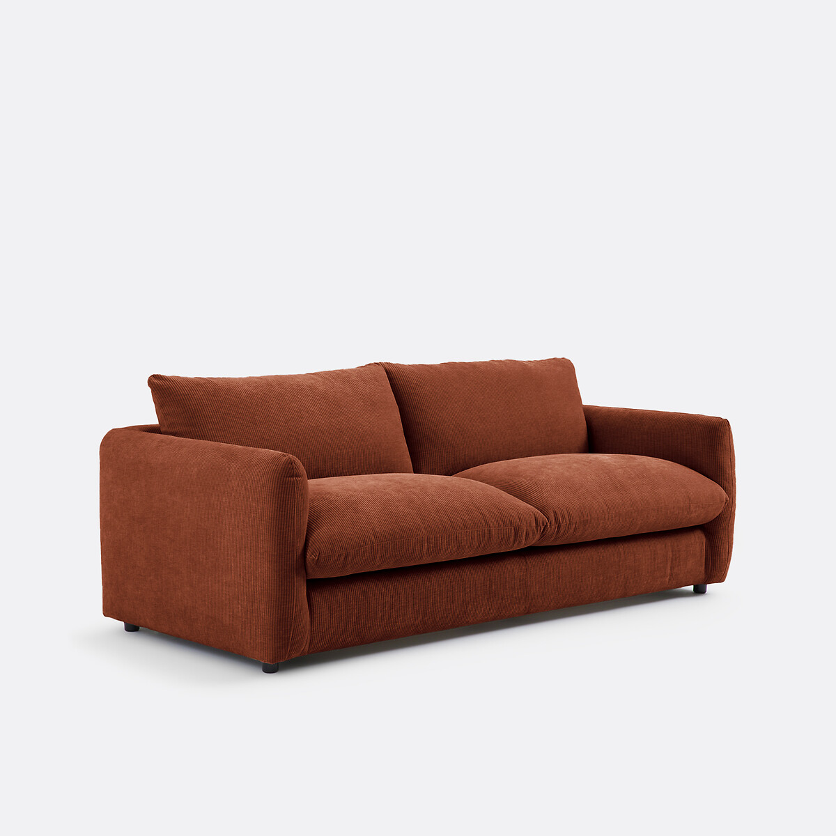 LA REDOUTE INTERIEURS<br>Sofá de 2, 3, 4 lugares, veludo Yde