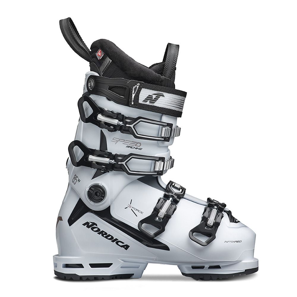 Nordica SPEEDMACHINE 3 85 W (GW) - Chaussures ski Femme blanc/noir/anthracite
