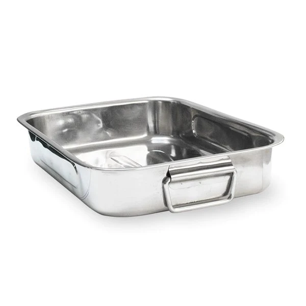 Plat à four rectangulaire inox 30 cm Baumalu