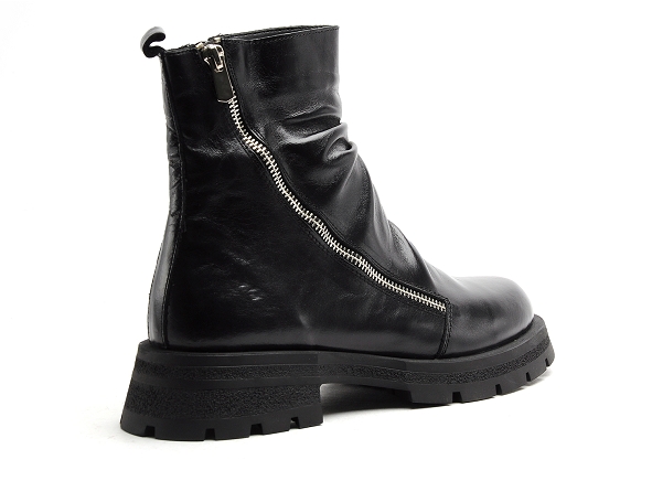 Inuovo boots bottine plates femme a17007 noir