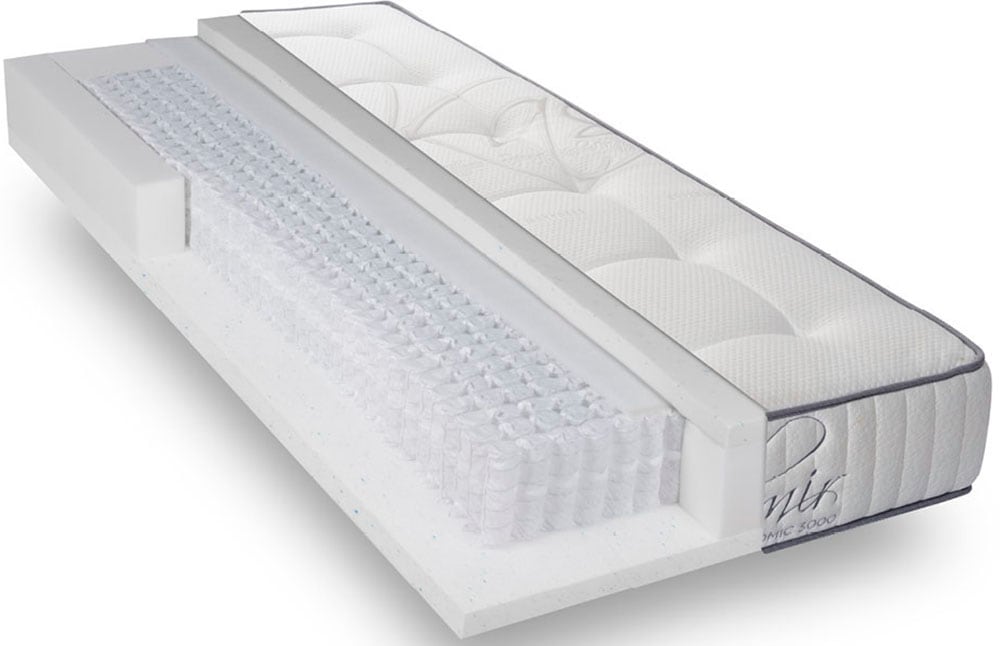 Revor Bedding Taschenfederkernmatratze »Anatomic FIX 500 Latex« 28 cm hoch Raumgewicht: 65 kg/m³ 1.000 Federn 1 Stk. tlg. für jeden Schlaftyp geeignet!