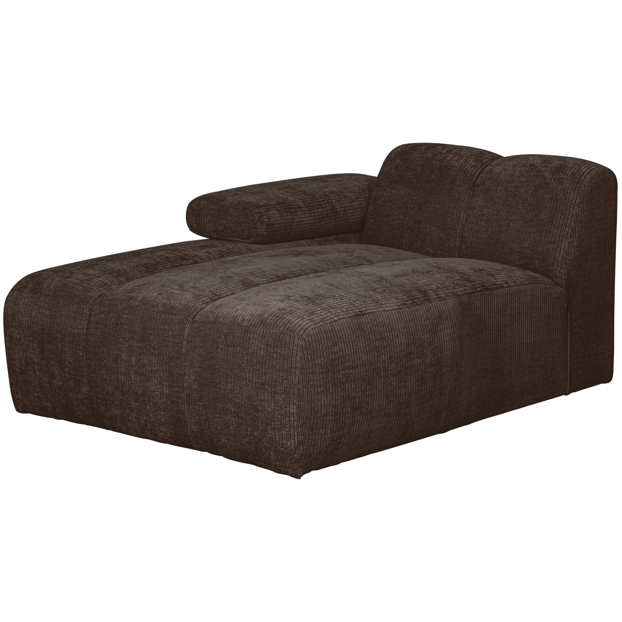 Chaise Longue Mojo Element Mojo Chaise Longue Element Links - Geweven Ribstof - Bruin