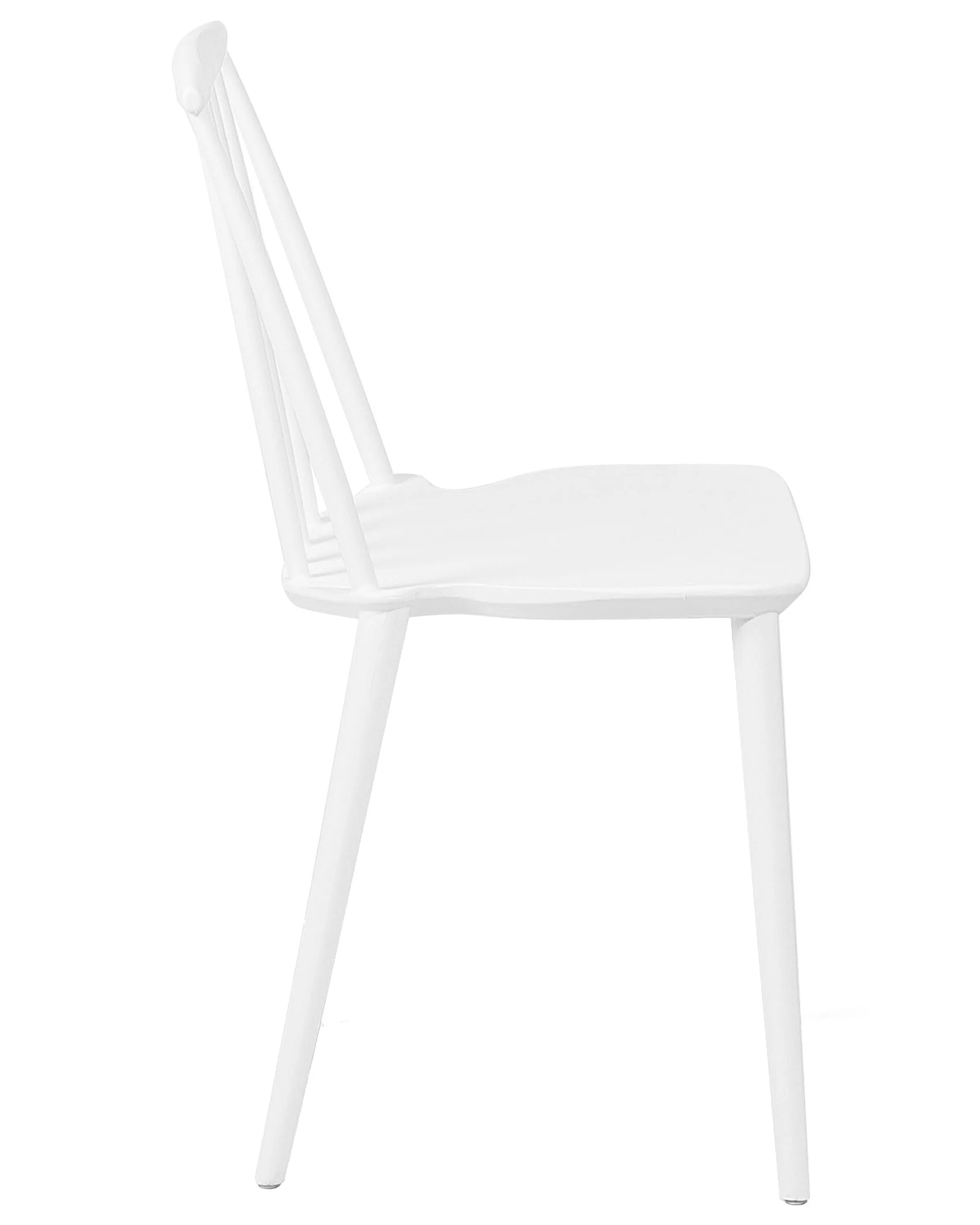 Set van 2 eetkamerstoelen VENTNOR Wit