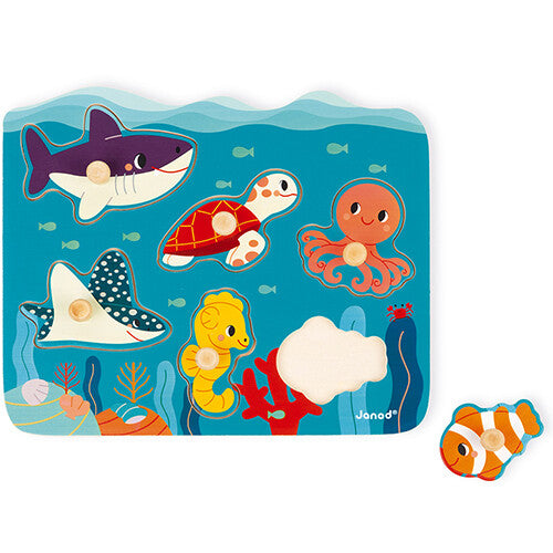 Janod wwf knoppuzzel oceaan