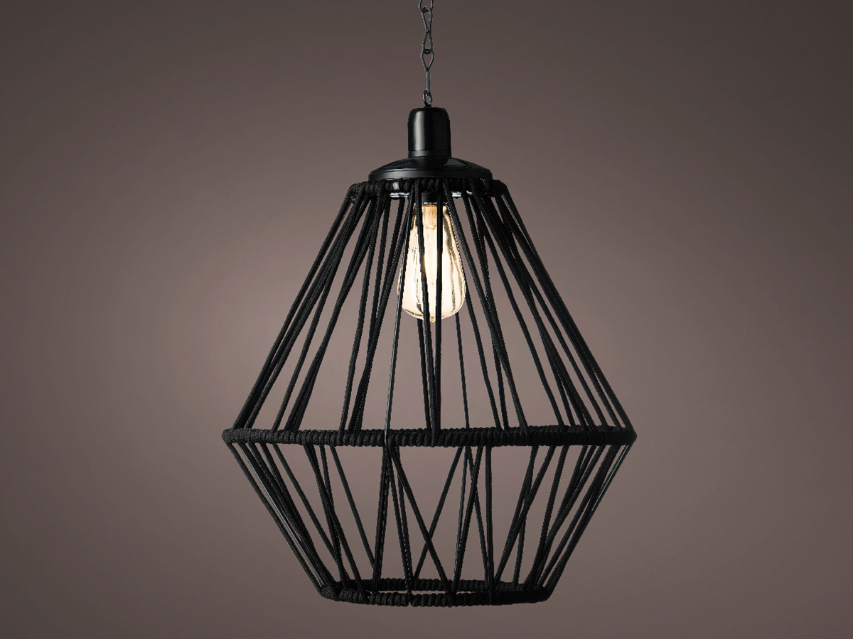 Lumineo touw solar hanglamp