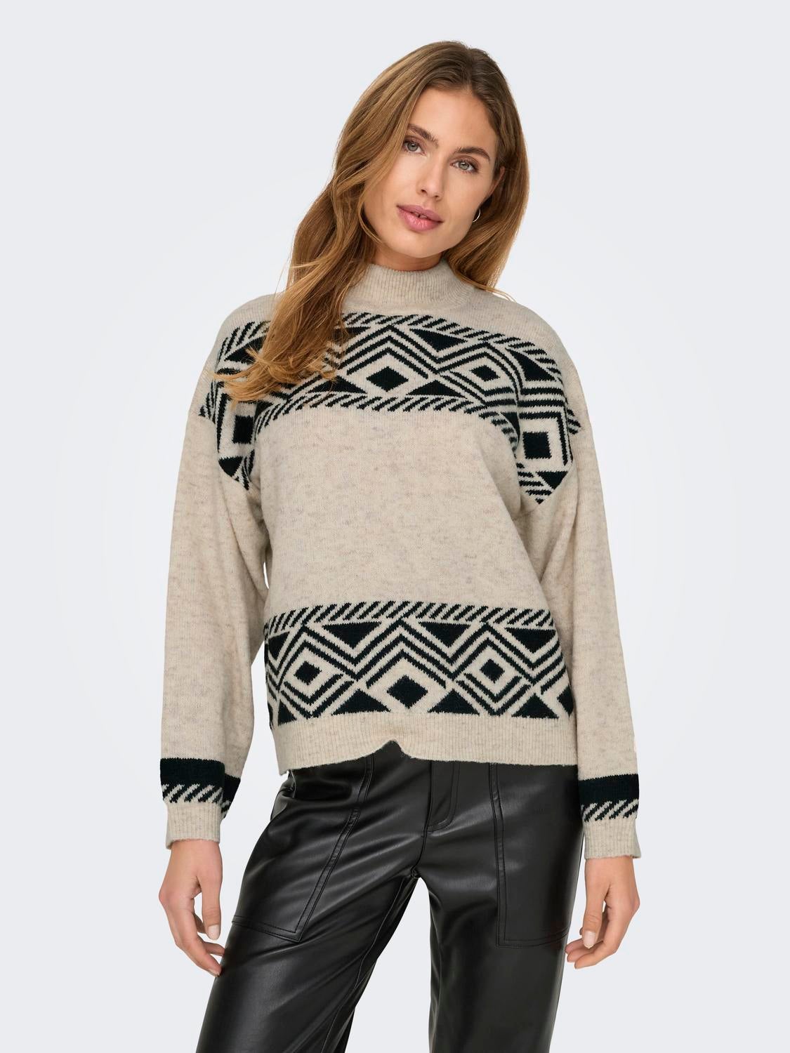 ONLVICTORIA Strickpullover Pumice Stone