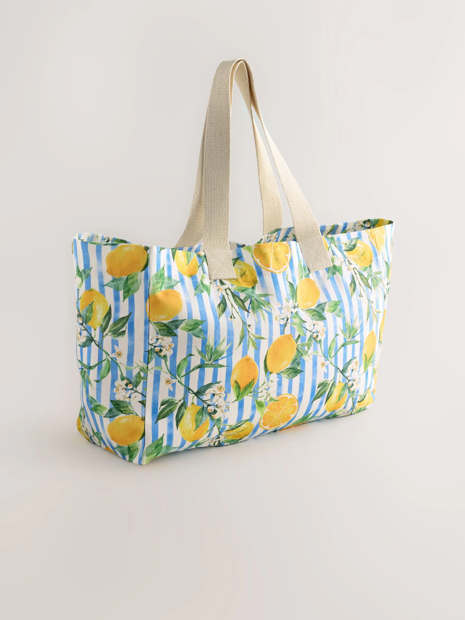 Citroen - Herbruikbare canvas tas met print