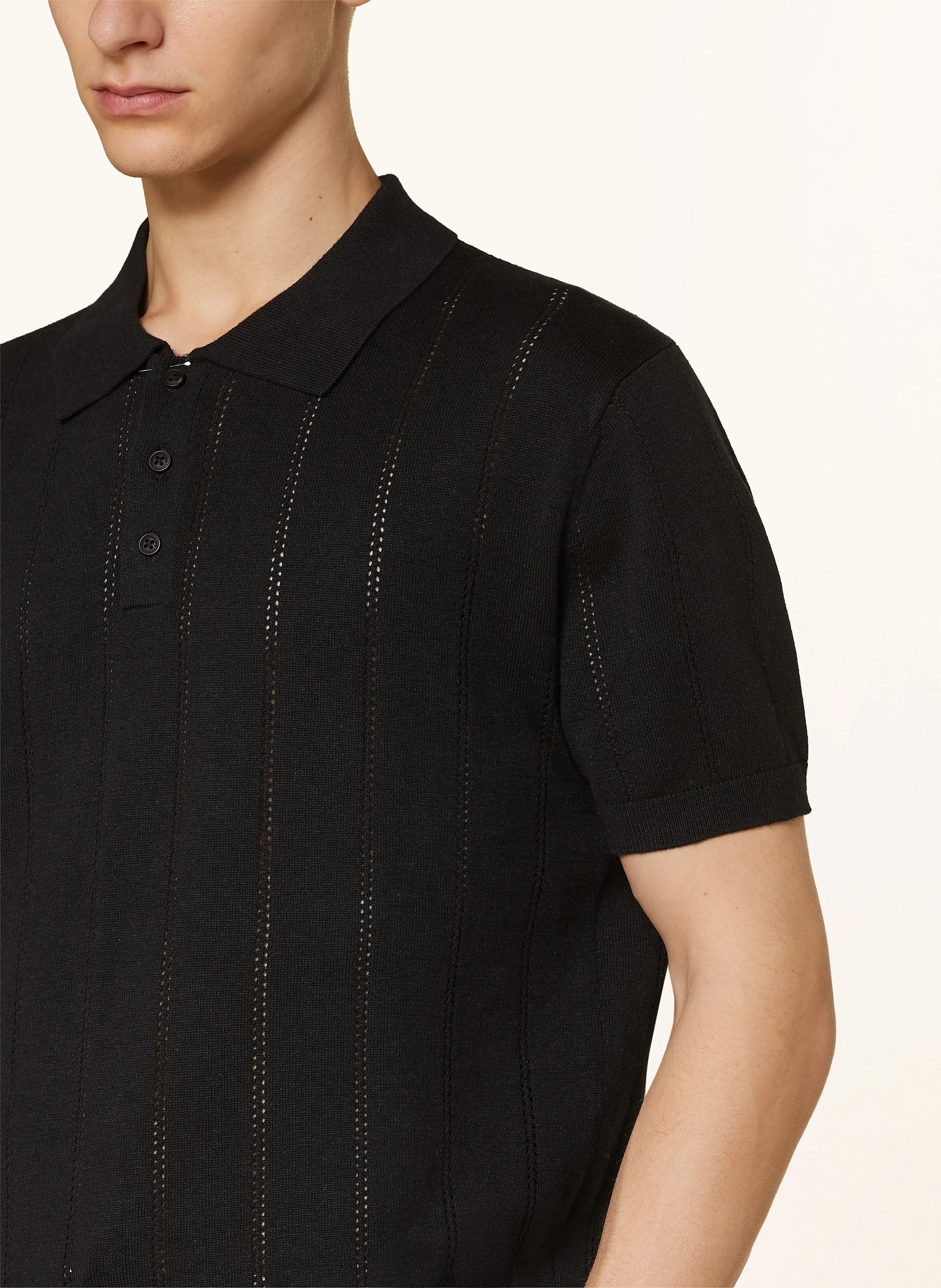 COLOURS & SONS Strick-Poloshirt