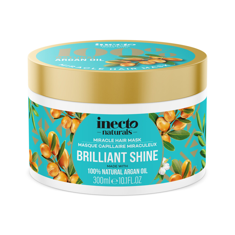 Inecto Naturals Brilliant Shine Argan Haarmasker300 ml
