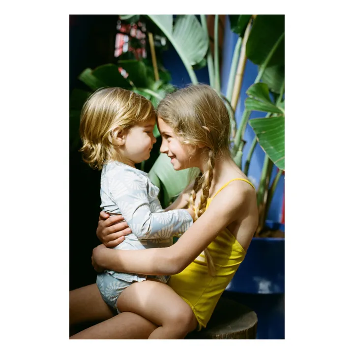 Bobo Choses Exclusivité Bobo Choses x Smallable - Culotte de Bain Coquillages | Bleu ciel