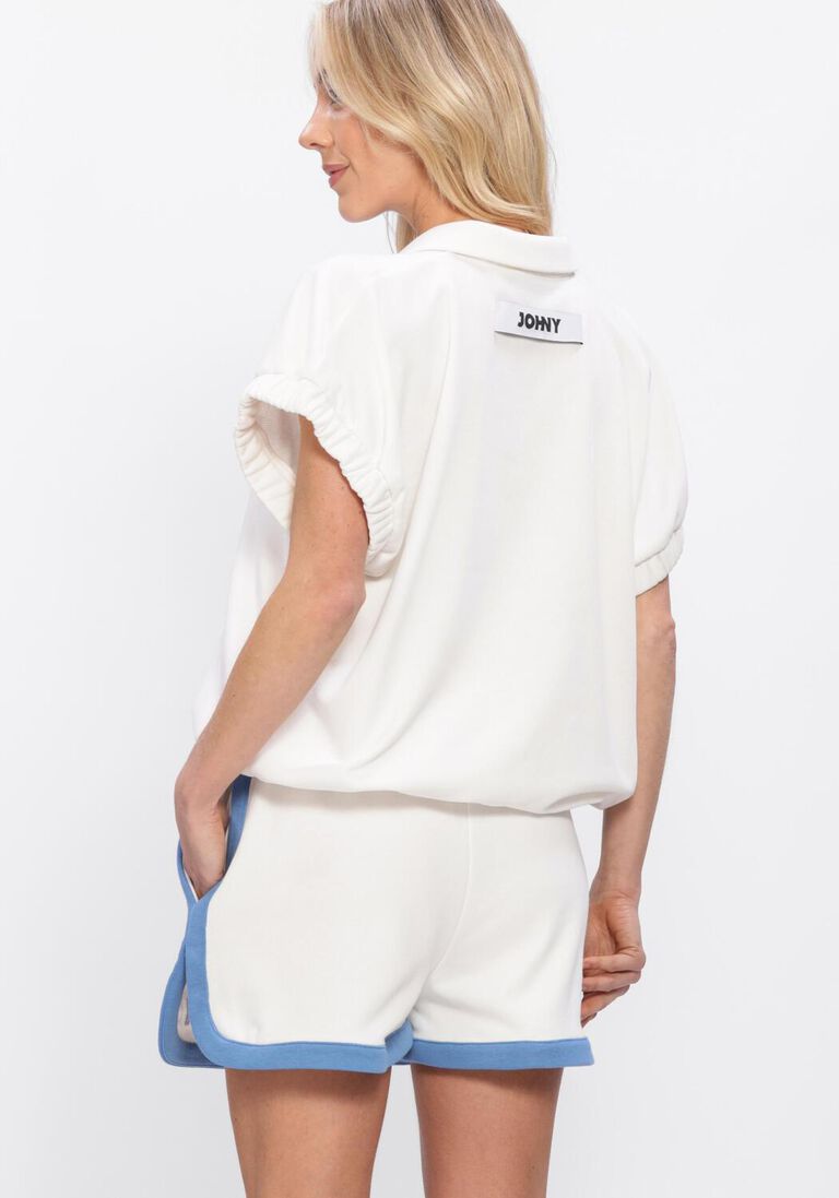 witte johny truien/vesten mellie sweat polo