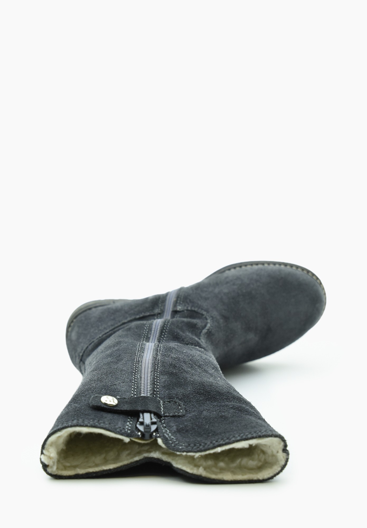 Sierre TEX Wollfutter Kinder Grau