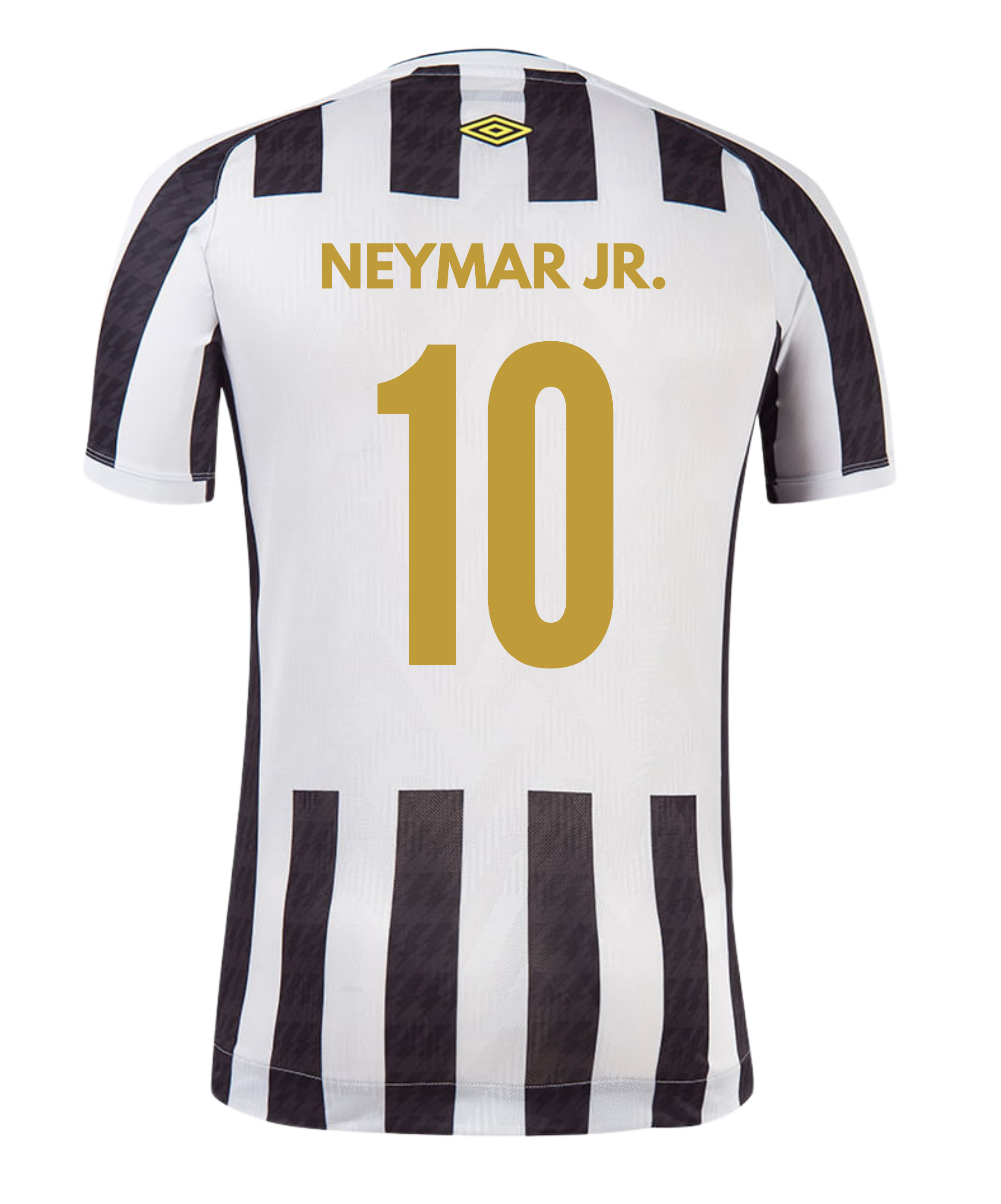 Santos Uitshirt 2022   Bedrukking Neymar 10 - Voetbalshirt Brazilië