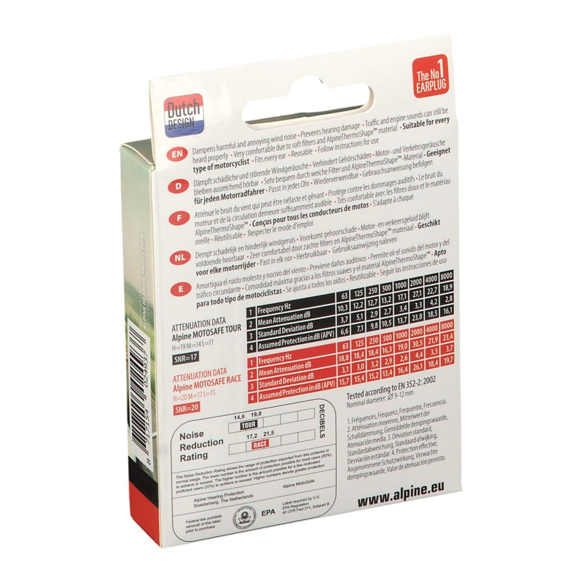 Alpine MotoSafe Pro®