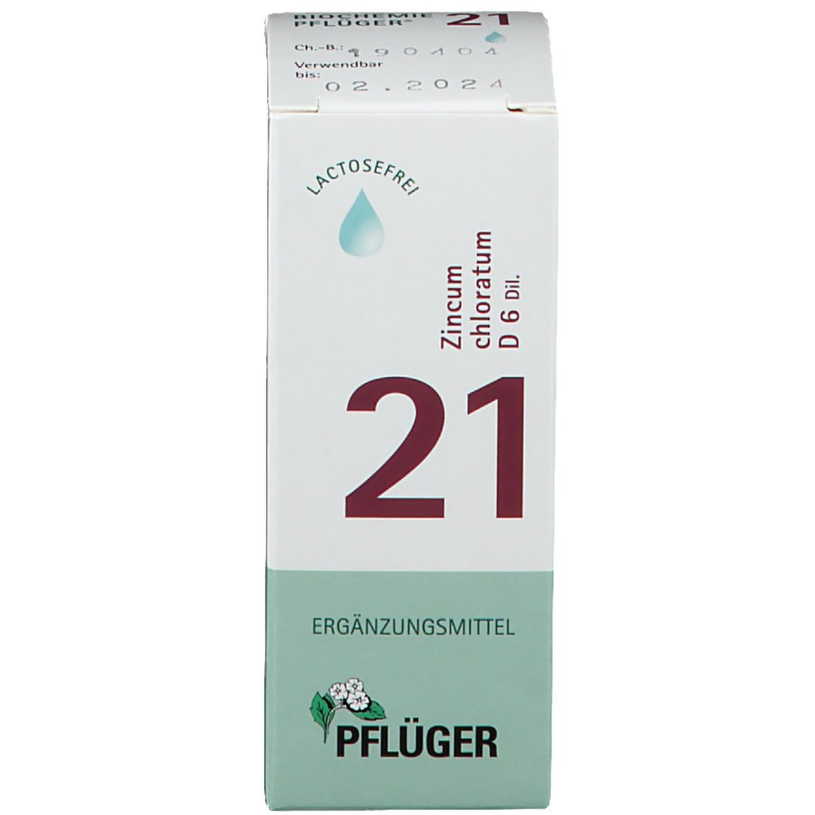 Biochemie Pflüger® 21 Zincum chloratum D 6