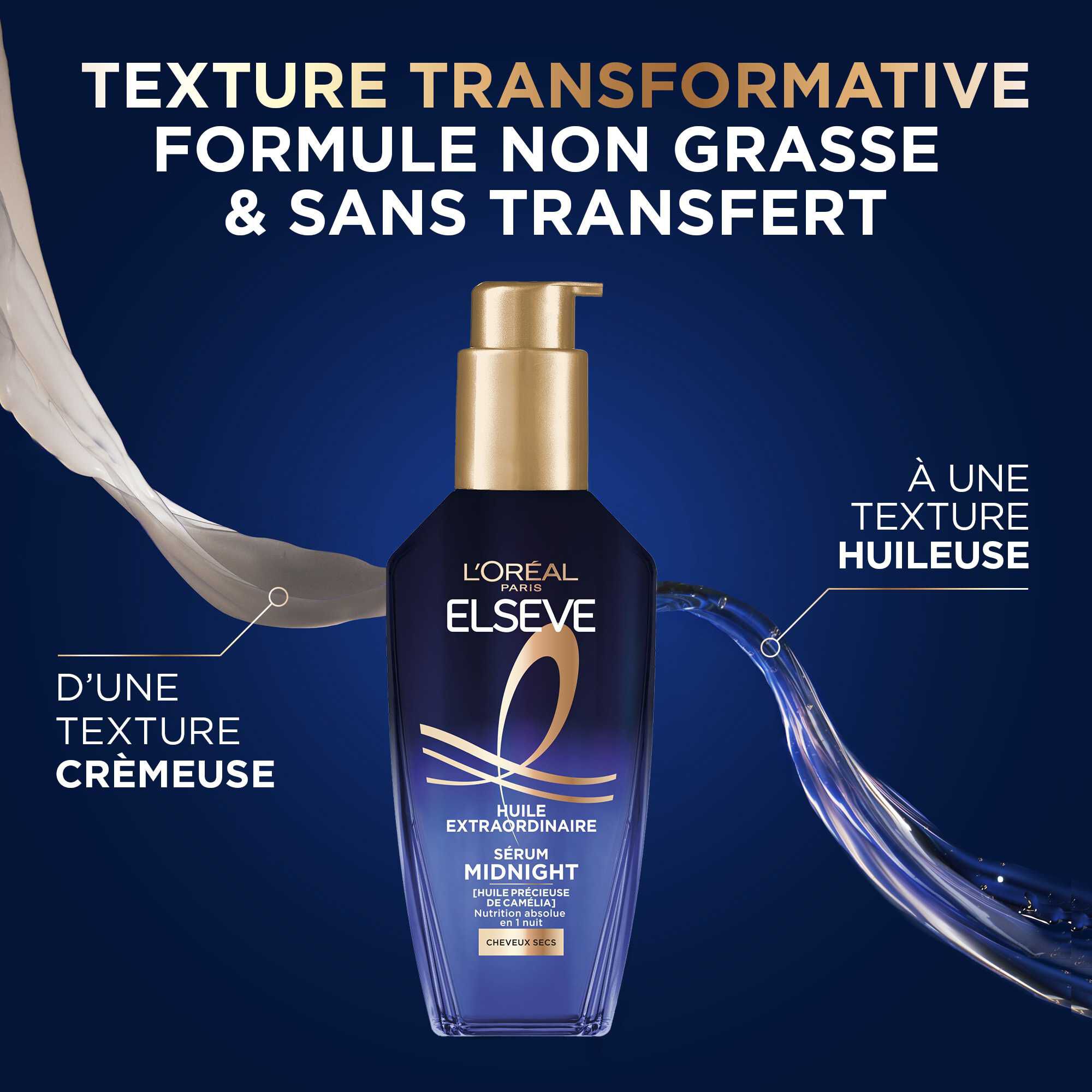 Elseve Huile Extraordinaire Soin Midnight Sérum - L'Oréal Paris