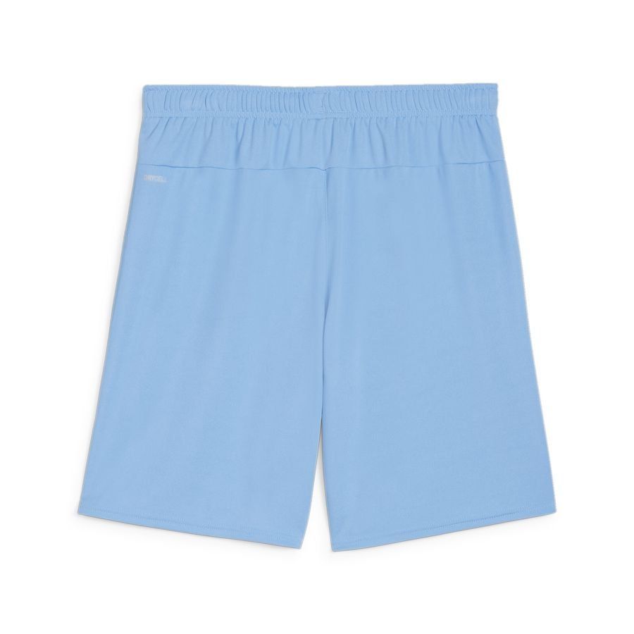 PUMA Short de Foot teamGOAL - Bleu Ciel/Blanc